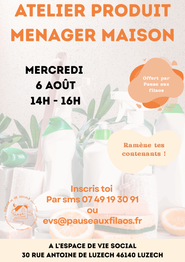 produits ménagers maison